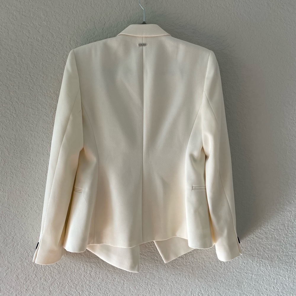 Boss Slim Fit Jacket in Wool Twill Minimalist Tailored Blazer - Picture 13 of 14
